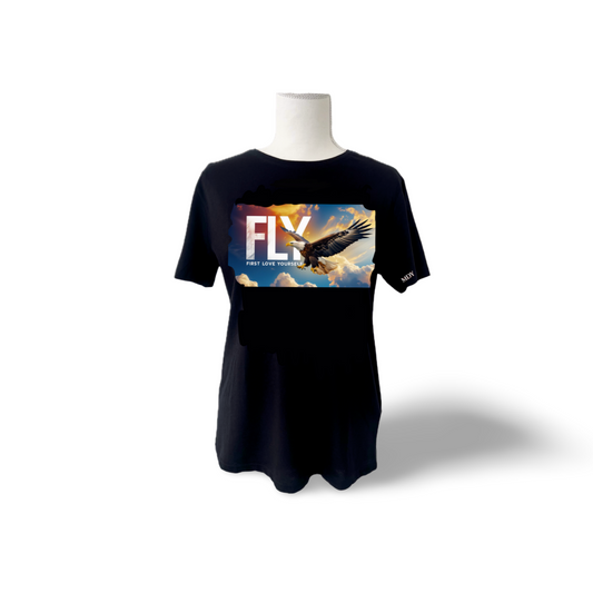 T-shirt Black FLY Concept