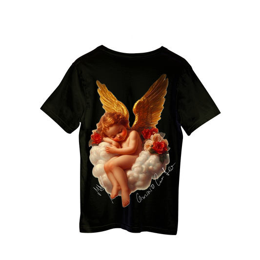 T-shirt Angel Concept Black