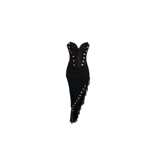 Black Dress Set 2 Piese